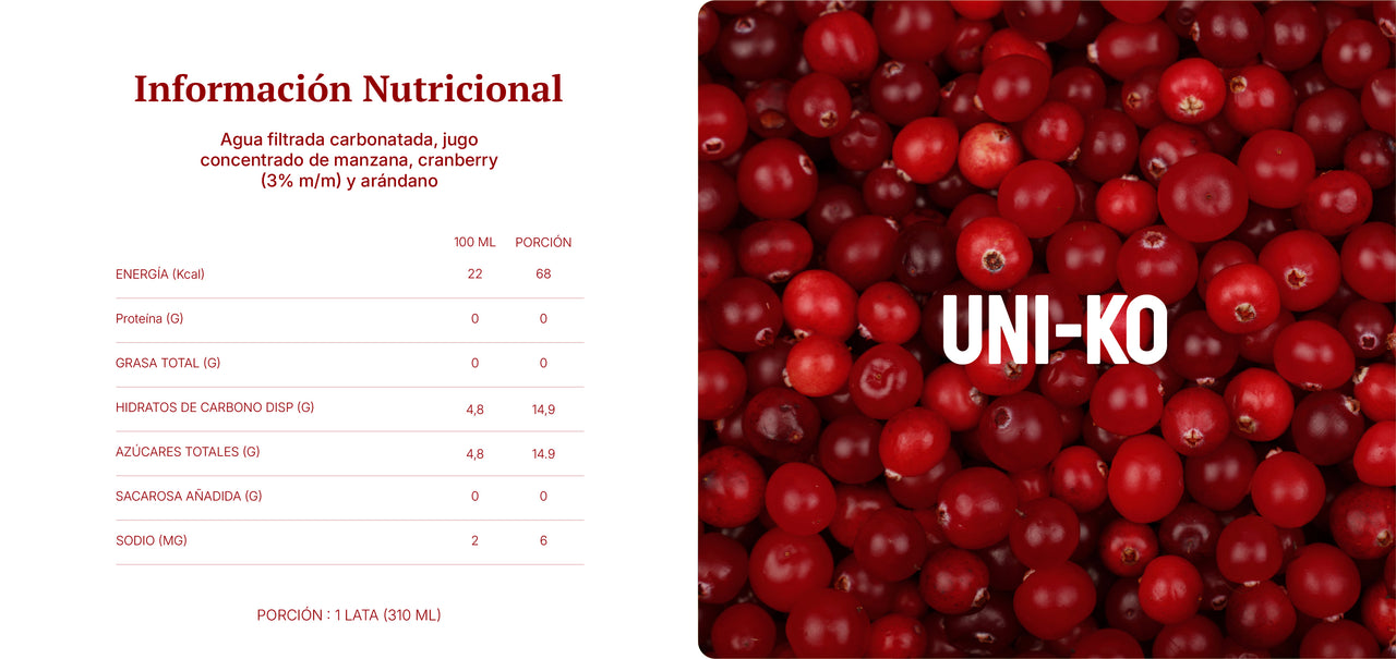 Información nutricional